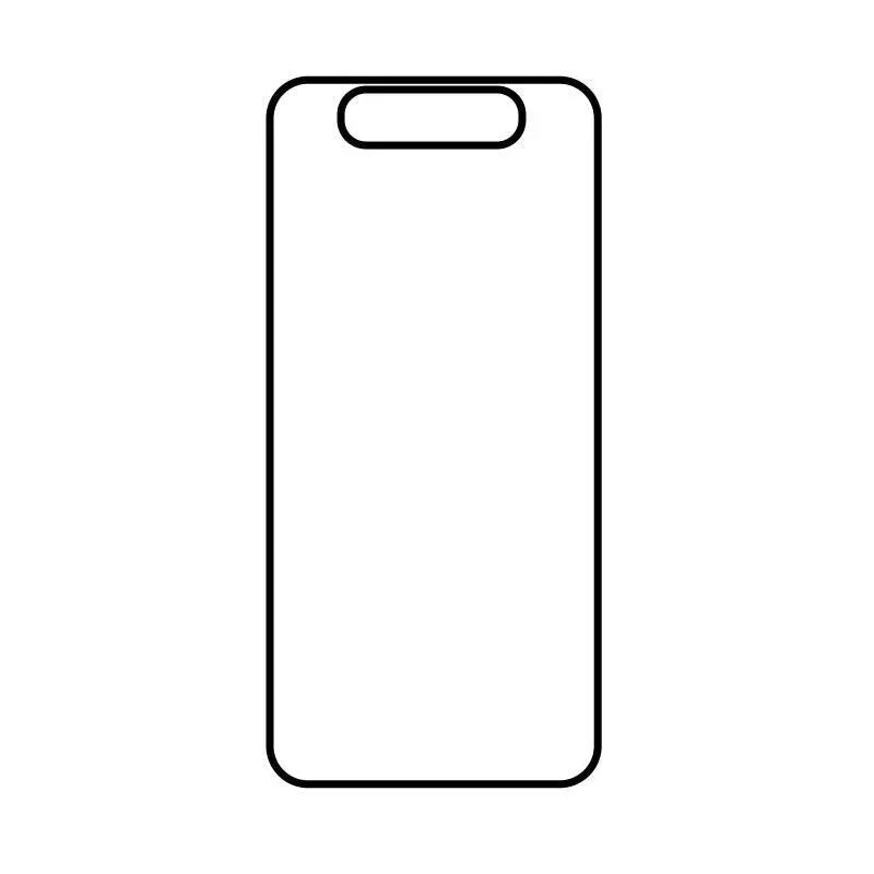 Coque-sublimation.fr Coque Sublimable Samsung Galaxy A90 Coque Sublimation Samsung Galaxy A - Contour noir Coque Sublimation Samsung Galaxy A - Contour noir