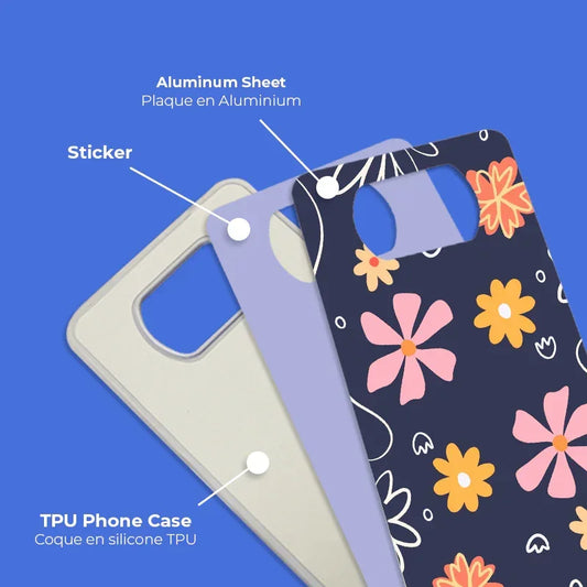 Coque-sublimation.fr Coque Sublimable Coque Sublimation Xiaomi Poco - Contour transparent Coque Sublimation Xiaomi Poco - Contour transparent