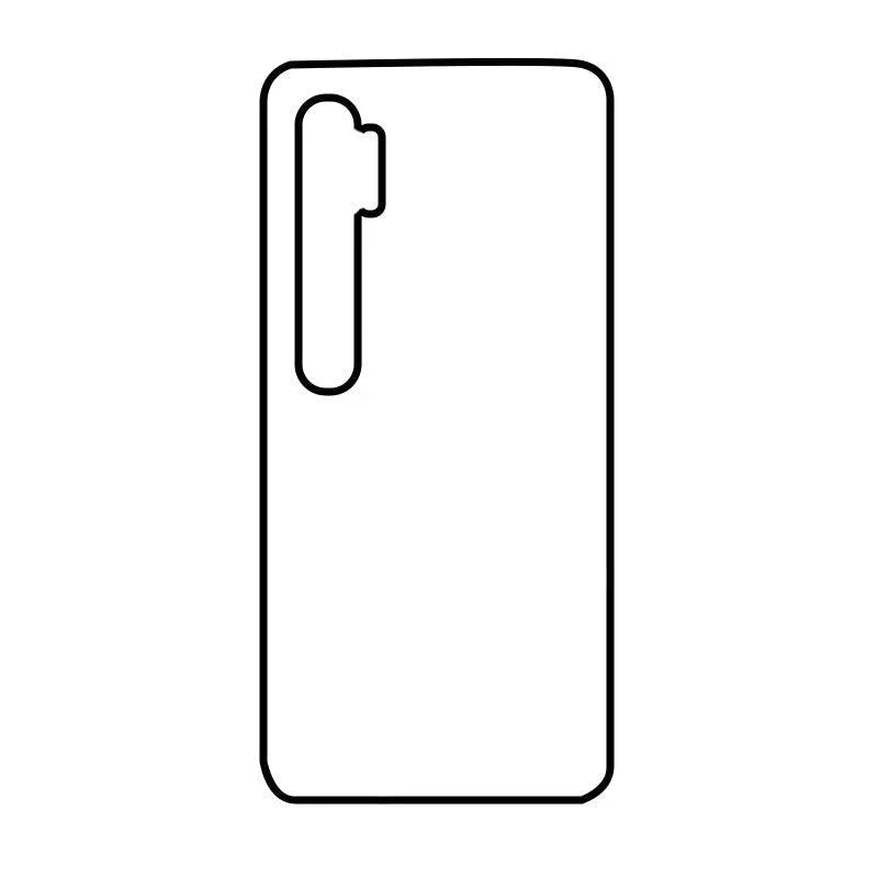 Coque-sublimation.fr Coque Sublimable Xiaomi Mi Note 10 Coque Sublimation Xiaomi Mi Note - Contour noir Coque Sublimation Xiaomi Mi Note - Contour noir