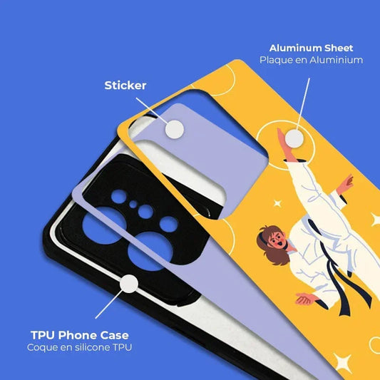 Coque-sublimation.fr Coque Sublimable Coque Sublimation Oppo Find - Contour noir Coque Sublimation Oppo Find - Contour noir