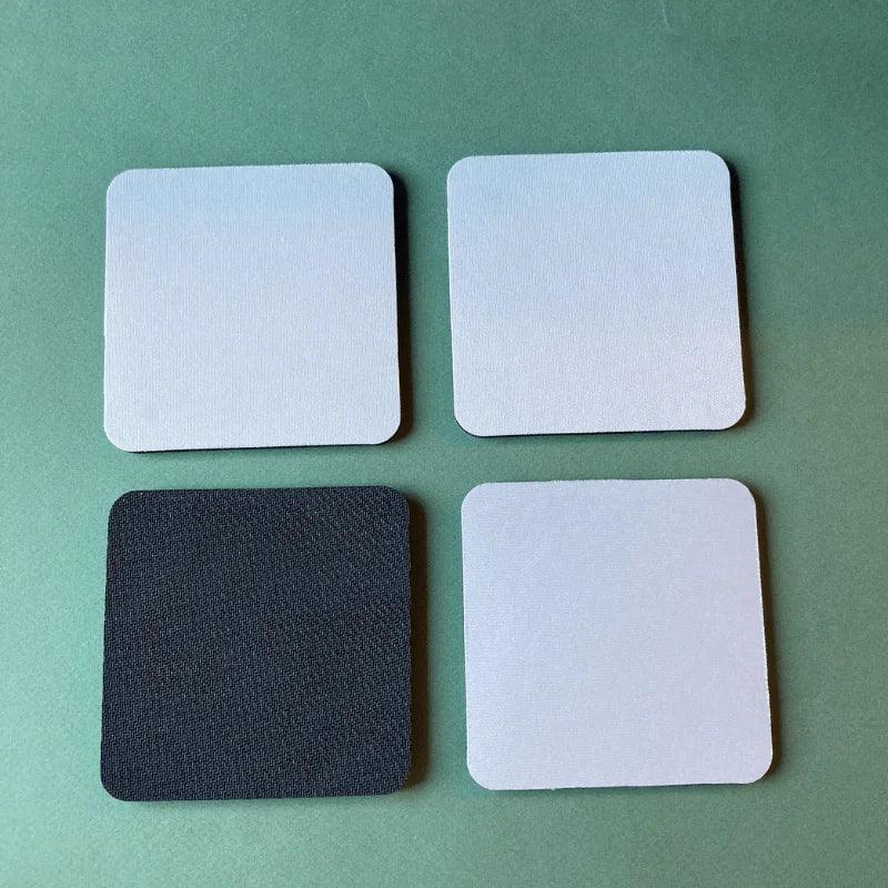 Destockage sac Lot de 4 dessous de verre en mousse Lot de 4 dessous de verre en mousse