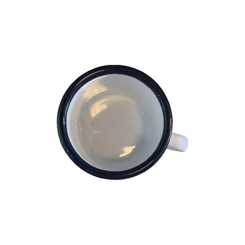 Coque sublimation Mug Mug emaillé en Acier sublimable de 300 ml Mug emaillé en Acier sublimable de 300 ml