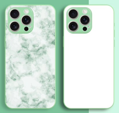 Coque sublimable contour vert