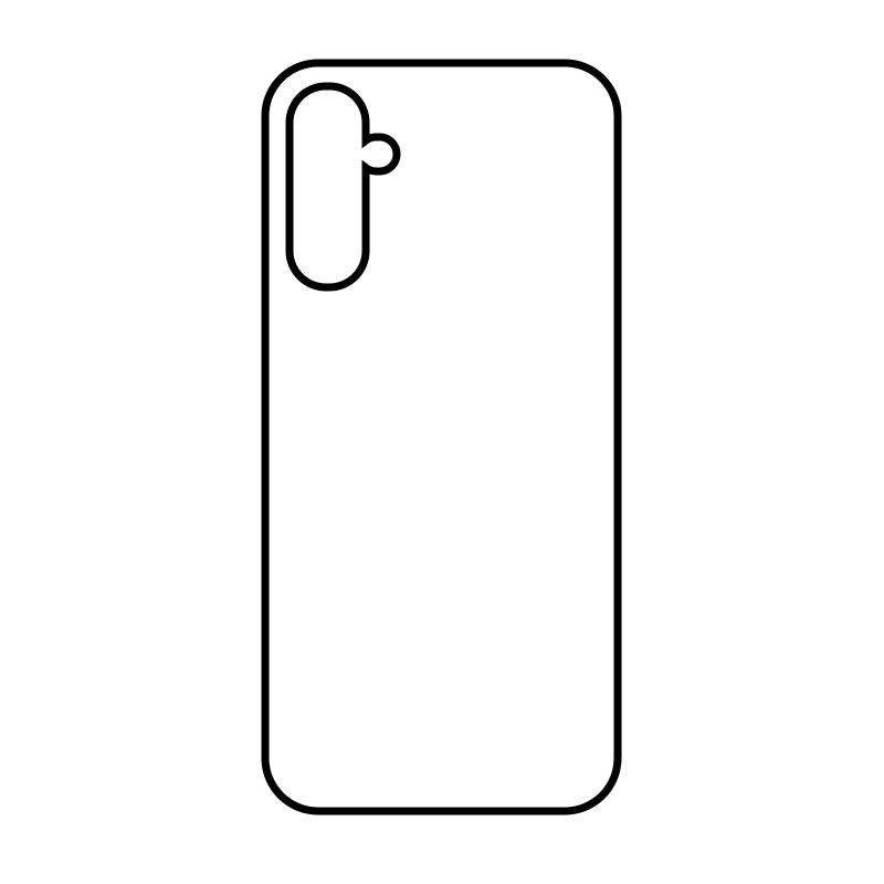 Sublimation Samsung Galaxy M case - Black outline