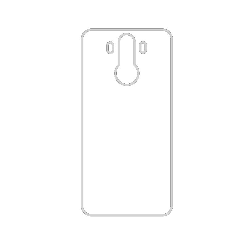Coque Sublimation Huawei Mate - Contour transparent