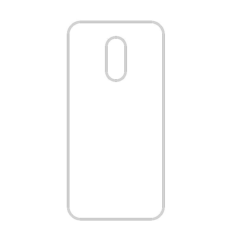 Coque sublimation 2D TPU pour OnePlus 7. La plaque arrière en aluminium dédiée à la sublimation permet la personnalisation de la coque.