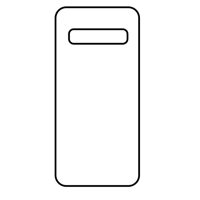 Coque Sublimation Samsung Galaxy S - Contour noir