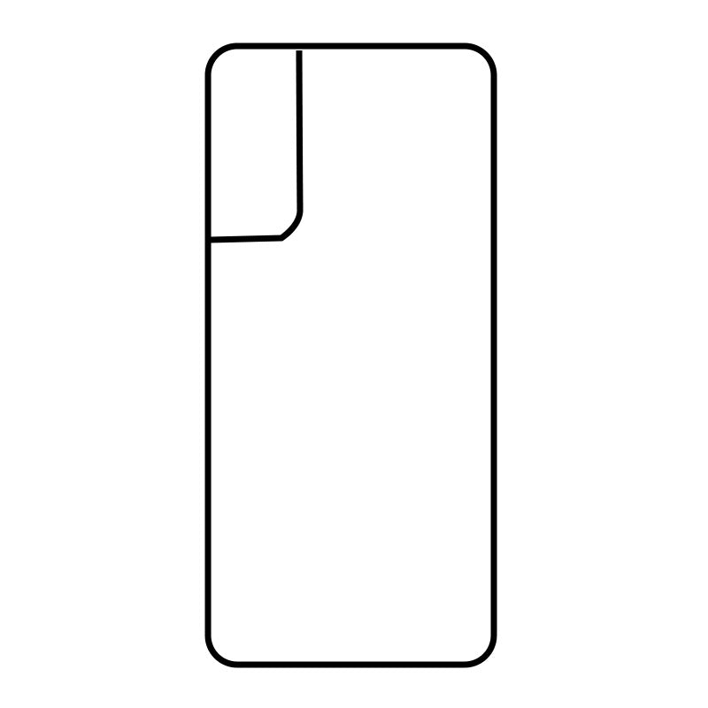 Samsung Galaxy S Sublimation Case - Black Outline