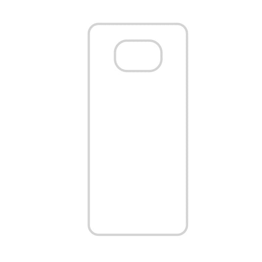 Coque sublimation 2D TPU pour Xiaomi Poco X3 Pro, X3, M3, F3, NFC. La plaque arrière en aluminium dédiée à la sublimation permet la personnalisation de la coque