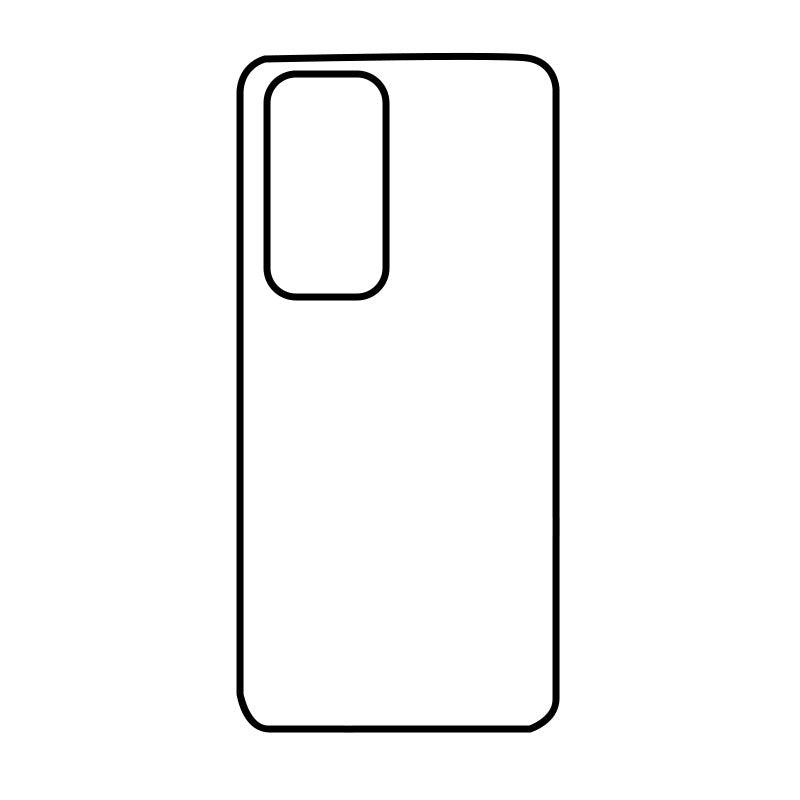 Coque Sublimation Xiaomi Redmi Note - Contour noir
