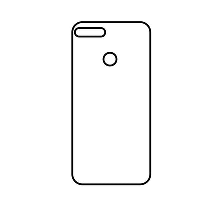 Coque sublimation 2D TPU pour Huawei Y9 Prime, Y9 Y7 Pro, Y7, Y6, Y5. La plaque arrière en aluminium dédiée à la sublimation permet la personnalisation de la coque.