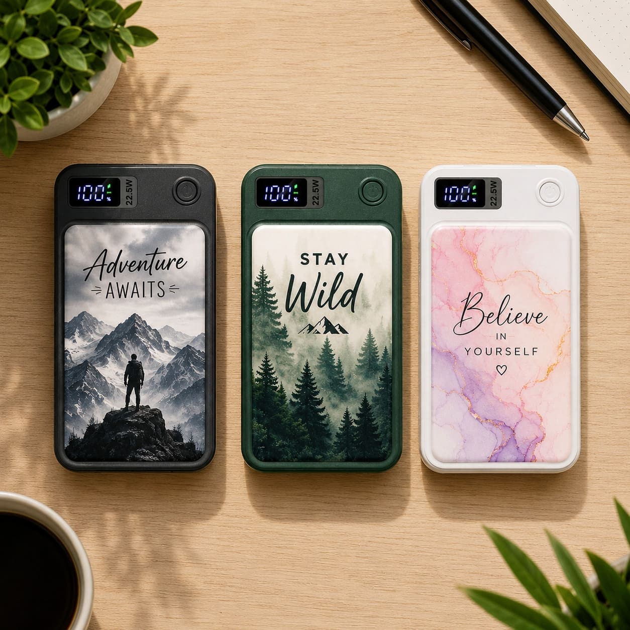 Coque-sublimation.fr Batterie externe Batterie externe sublimable Batterie externe sublimable