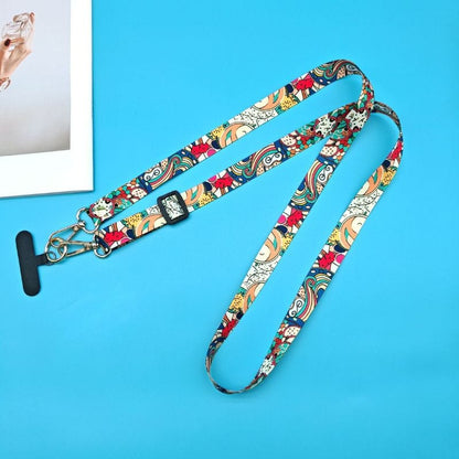 Cordon universel pour portable avec des motifs style comics