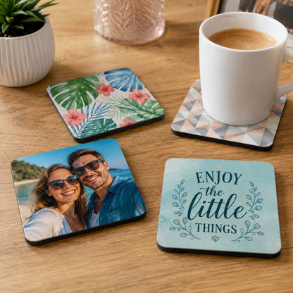 Coque sublimation Dessous de verre Dessous de verre sublimables en bois (MDF) Dessous de verre sublimables en bois (MDF)