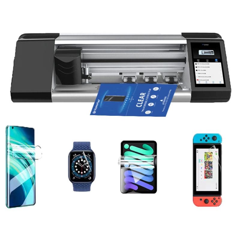 Machine de découpe de films à hydrogel solution économique et efficace pour protéger plus de 6000 modèles 