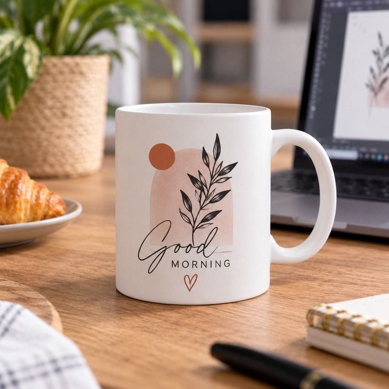 Coque sublimation Mug Mug blanc en céramique sublimable mat Mug blanc en céramique sublimable mat