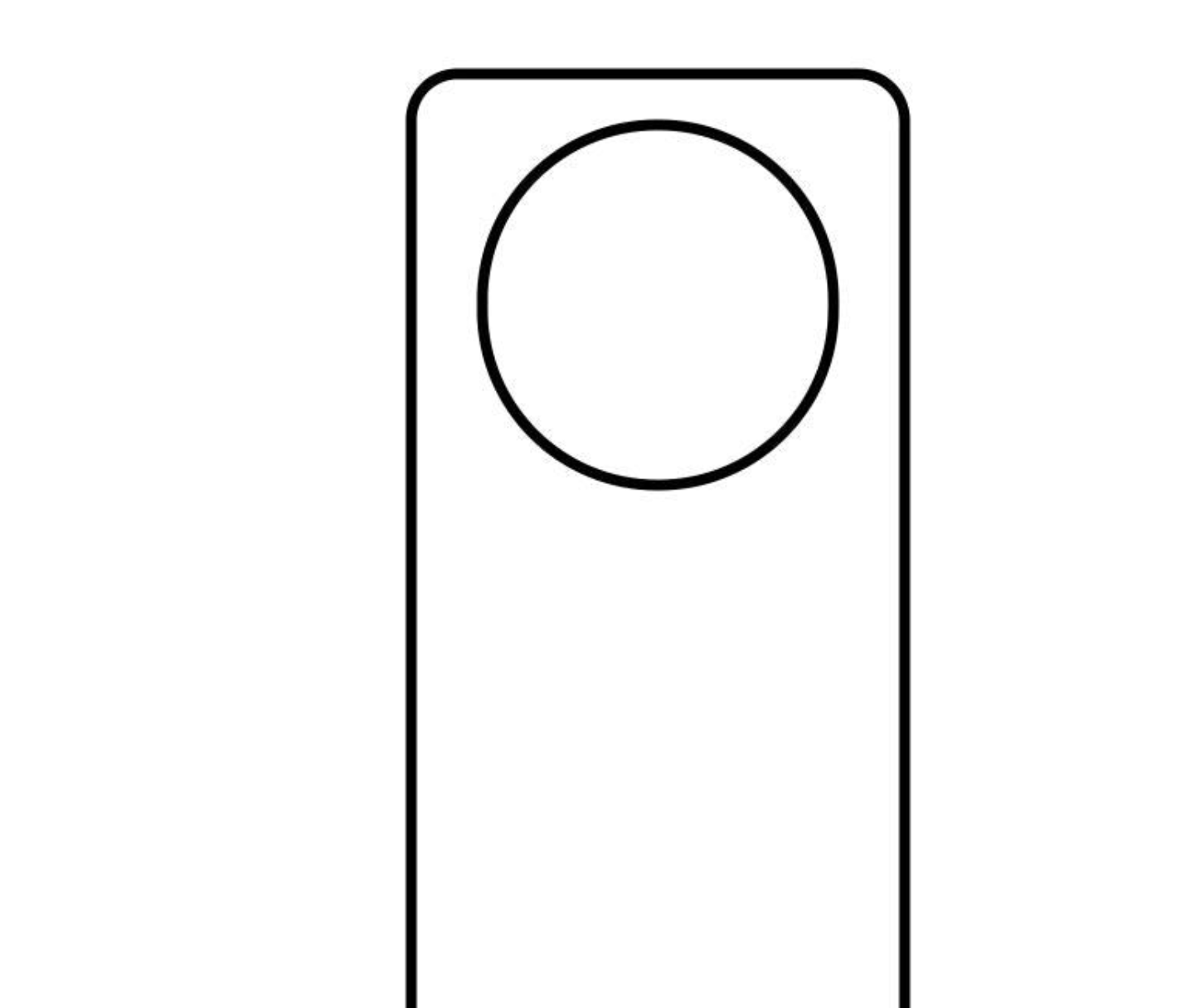 Coque Sublimation Realme - Contour noir