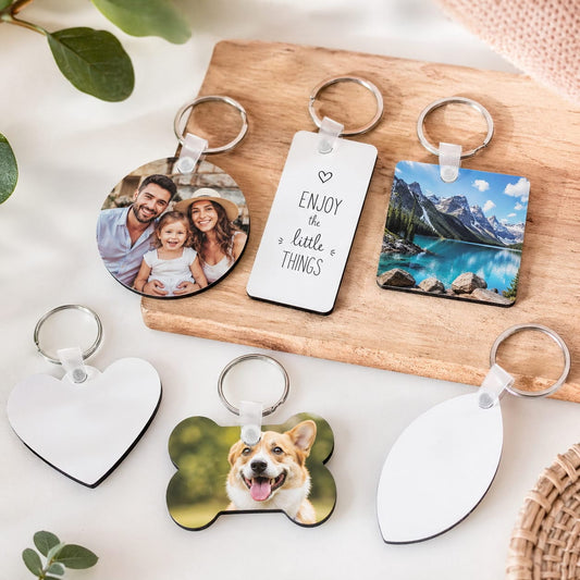 porte-clés en bois pour la sublimation